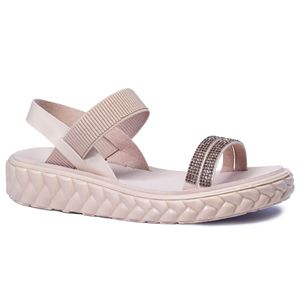 Sandália Gazânia - Dourado - TA-410200-DOU - Pé Relax Sapatos Confortáveis