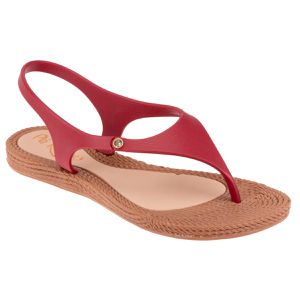 Rasteirinha Agapanto - Framboesa - TA-262208-FRA - Pé Relax Sapatos Confortáveis