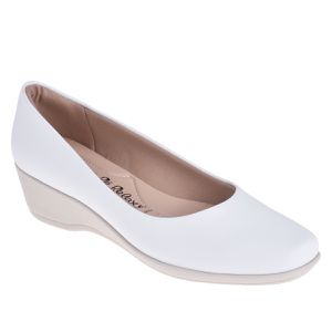 Sapato Lírio - Branco Neve - PI-143133-BCO - Pé Relax Sapatos Confortáveis