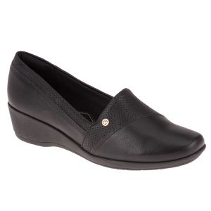 Sapato Comfort Lírio - Preto - PI-143114-PTO - Pé Relax Sapatos Confortáveis