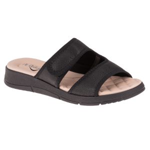 Tamanco Kalanchoê - Preto - PI-571010-PTO - Pé Relax Sapatos Confortáveis