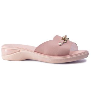 Tamanco Feminino Confort para Fascite e Esporão - Rosa - PR488600RS - Pé Relax Sapatos Confortáveis