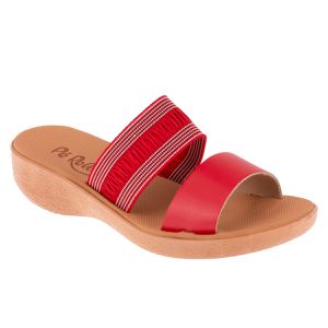 Tamanco Giesta - Vermelho - TA-479103-VERM - Pé Relax Sapatos Confortáveis