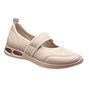 Tênis Boneca Crisântemo - Marfim - PI-979048-MA - Pé Relax Sapatos Confortáveis