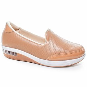 Tênis c/ Amortecedor Premium para Esporão e Fascite - Rosado - PR7320-201ND - Pé Relax Sapatos Confortáveis