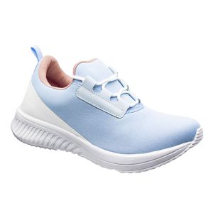 Tênis Girassol - Azul Aqua - LF-1740-AZ - Pé Relax Sapatos Confortáveis