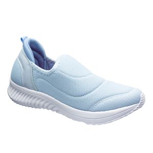 Tênis para Caminhar Girassol - Azul Aqua - LF-1750L-AA - Pé Relax Sapatos Confortáveis