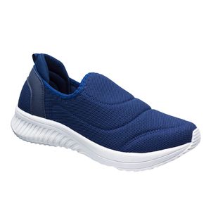 Tênis para Caminhar Girassol - Marinho - LF-1750L-MA - Pé Relax Sapatos Confortáveis