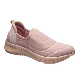Tênis para Caminhar Girassol - Rosé - LF-1750L-RO - Pé Relax Sapatos Confortáveis
