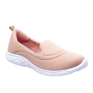Tênis Slip On Ultra Leve Amaranto - Rosé - LF-1810-ROS - Pé Relax Sapatos Confortáveis