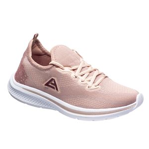 Tênis para Caminhada Cosmos - Rosé / Bordo - LF-1940L-RO - Pé Relax Sapatos Confortáveis