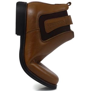 Botina Capiau Nelore Anatomic Confort Gel Flex Whisky