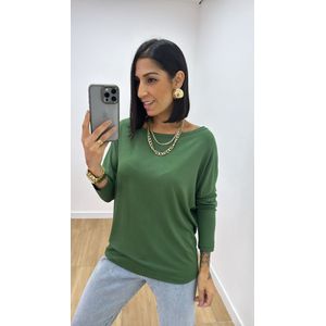 Blusa Bela Verde - B501 - PUROROSA
