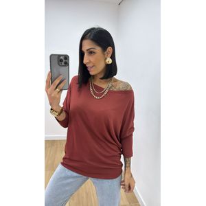 Blusa Bela Terracota - B501 - PUROROSA