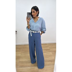 Calça Kiara Azul - C158 - PUROROSA