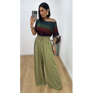 Calça Violeta Verde Oliva - C162 - PUROROSA