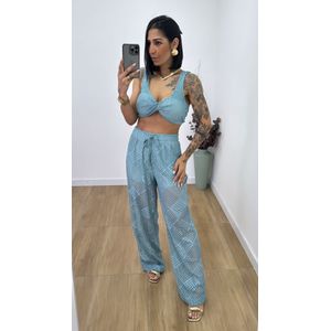 Conjunto Karla Azul - CJ225 - PUROROSA