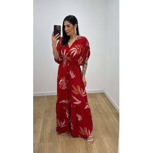 Vestido Tássia Vermelho - V300 - PUROROSA