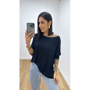 Blusa Luana Preta - B374 - PUROROSA