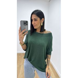 Blusa Luana Verde - B374 - PUROROSA