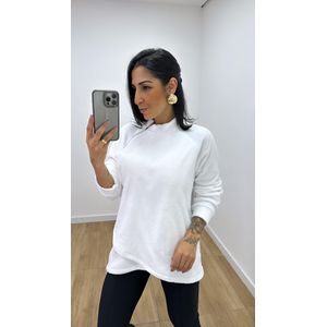 Blusa Teddy Branca - B532 - PUROROSA