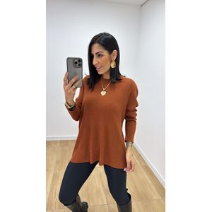 Blusa Patricia Caramelo - B533 - PUROROSA
