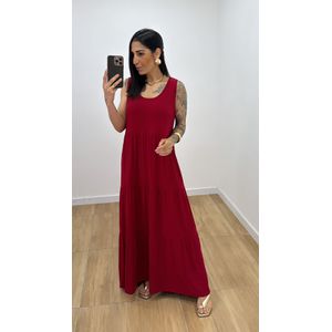 Vestido Francine Vermelho - V319 - PUROROSA
