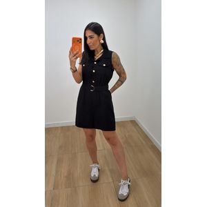 Macaquinho Stella Preto - M110 - PUROROSA