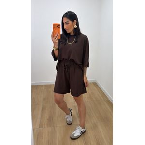 Conjunto Jolie Marrom - CJ280 - PUROROSA