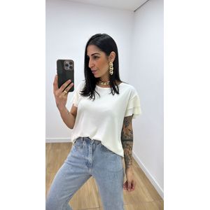 Tshirt Amélia Off - B334 - PUROROSA