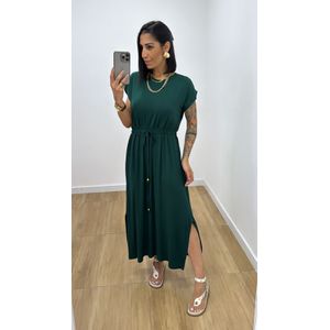 Vestido Toquio Verde Folha - V258 - PUROROSA
