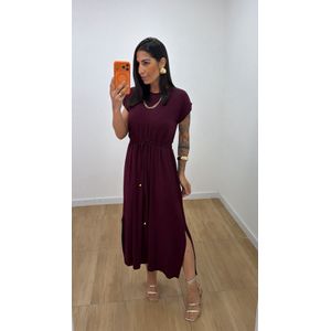 Vestido Toquio Marsala - V258 - PUROROSA