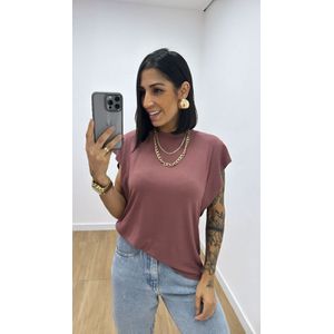 Tshirt Valesca Chocolate 2 - B309 - PUROROSA