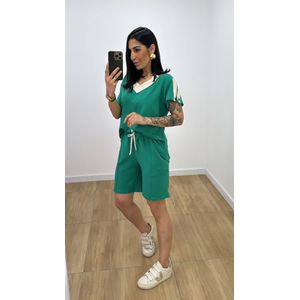 Conjunto Adriana Verde Bandeira - CJ268 - PUROROSA