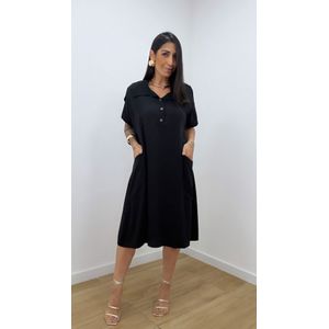 Vestido Maria Preto - V321 - PUROROSA