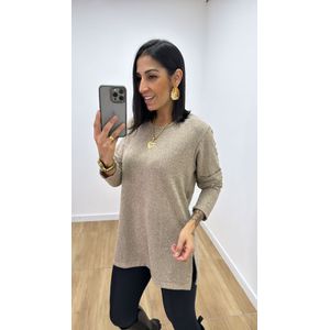 Blusa Joana Areia - B443 - PUROROSA