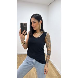 Regata Básica Preta - B544 - PUROROSA