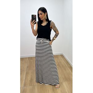 Saia Listra Preta - S24 - PUROROSA