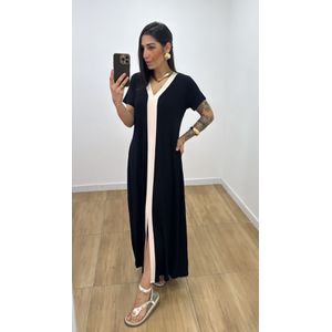 Vestido Magnólia Preto - V329 - PUROROSA