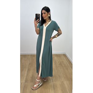 Vestido Magnólia Verde Menta - V329 - PUROROSA