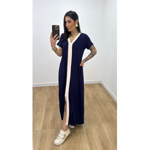 Vestido Magnólia Azul - V329 - PUROROSA