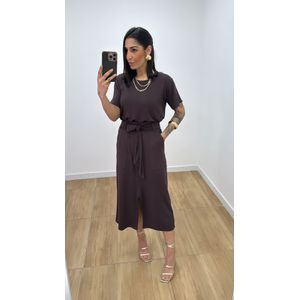 Conjunto Clara Marrom - CJ158 - PUROROSA