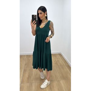 Vestido Aniele Verde Folha - V277 - PUROROSA