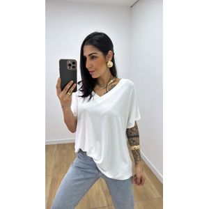 Tshirt Romana Off - B316 - PUROROSA