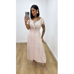 Vestido Rosa Nude Claro - V265 - PUROROSA