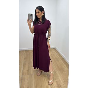 Vestido Toquio Açaí - V258 - PUROROSA