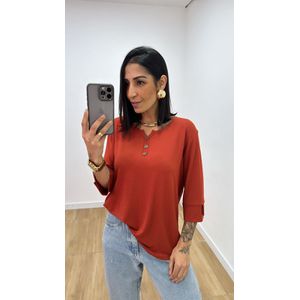 Blusa Selma Telha - B506 - PUROROSA