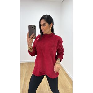 Blusa Teddy Vermelha - B532 - PUROROSA