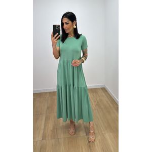 Vestido Zaira Verde Menta - V277 - PUROROSA