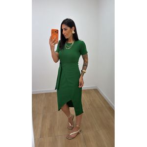 Vestido Envelope Verde 2 - V144 - PUROROSA